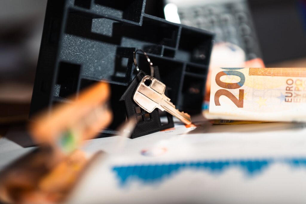 sleutel geld
